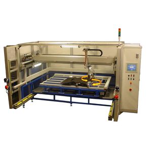 machine à agrafer pour tôle d'aluminium 1
