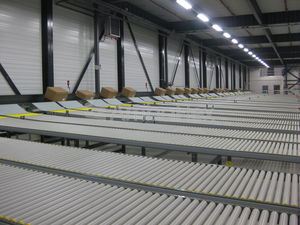 convoyeur à rouleaux / modulaire / horizontal