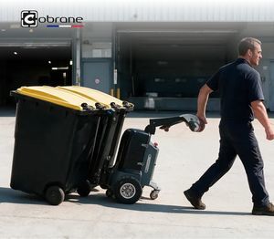 remorqueur-pousseur électrique alimenté par batterie