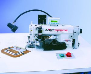 machine à coudre de tissus