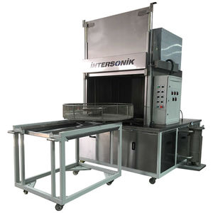 machine de lavage avec sécheur / avec panier / par aspersion / avec rinçage
