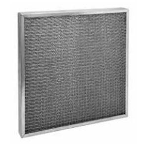 matériau filtrant à treillis métallique tricoté