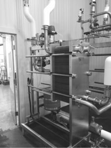 chauffe-eau à échangeur de chaleur eau-vapeur 1