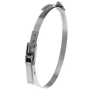 collier de serrage en acier inoxydable / à vis sans fin / à bande / à verrouillage rapide