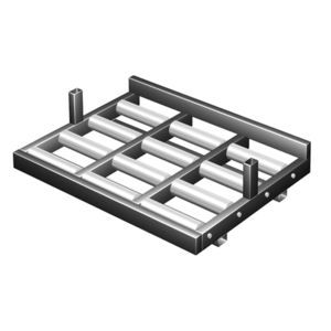 plateau à rouleaux pour batterie