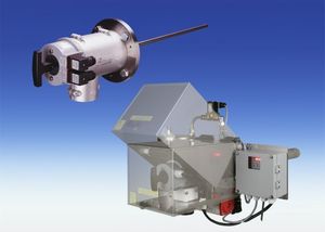 sonde de prélèvement de gaz / de process / chauffé / en inox