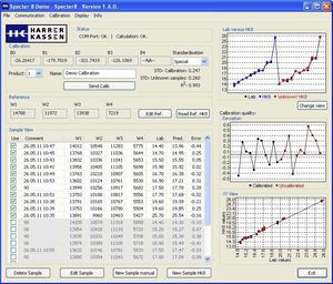 logiciel de calibration 1