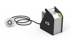 machine de brossage pneumatique