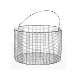 panier en maille d'acier inox