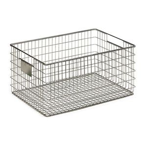 panier en maille d'acier inox