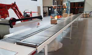 convoyeur à rouleaux