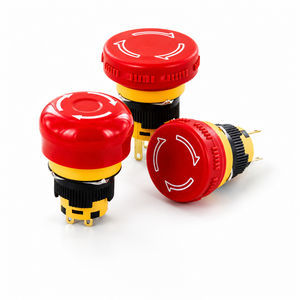bouton poussoir d'arrêt d'urgence