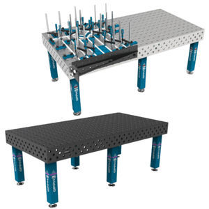 table de soudage en acier inoxydable