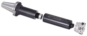 porte-outil HSK / cône morse / de fraisage / antivibrations