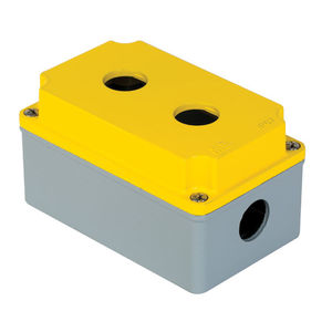boîte à boutons à 2 boutons / IP67 / en aluminium / industrielle