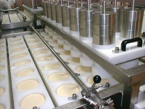 ligne de production de fromage