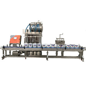 remplisseuse pour l'industrie agroalimentaire / de liquides / de gobelets / automatique