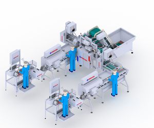 ligne de conditionnement de bidons