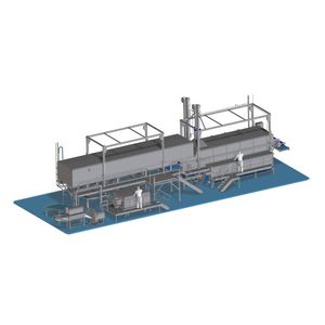 machine à blanchir pour l'industrie agroalimentaire