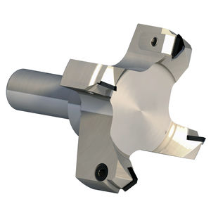 fraise à plaquettes / monobloc / PCD / pour machine CNC