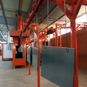ligne de poudrage automatique