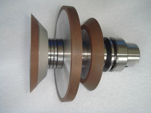 meule de rectification / plate / au diamant / pour goujures