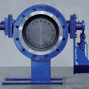 clapet anti-retour à disque / à bride double / hydraulique / pour conditions sévères