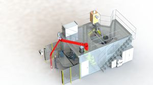 cellule robotisée de découpe plasma