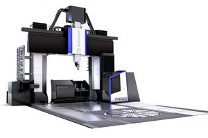aléseuse-fraiseuse CNC