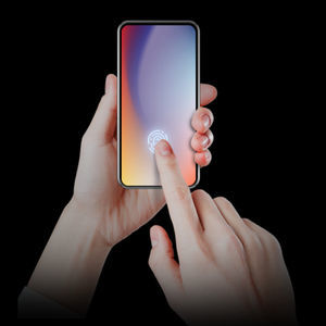 lecteur d'empreintes digitales avec capteur optique