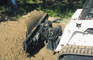lame de bulldozer pour chargeuse compacte
