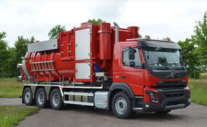 excavatrice aspiratrice pour applications industrielles