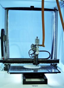imprimante 3D de matières plastiques