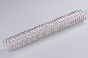 tuyau flexible pour produits abrasifs / pour produits en vrac / pour aspiration de fumée / pour usage intensif