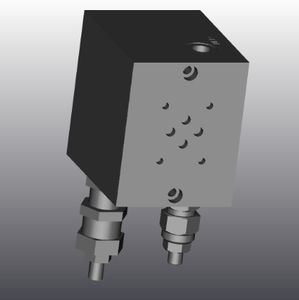 bloc hydraulique 4 voies