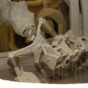 moulage en cire perdue aluminium / cuivre / grandes séries / pour l'aéronautique
