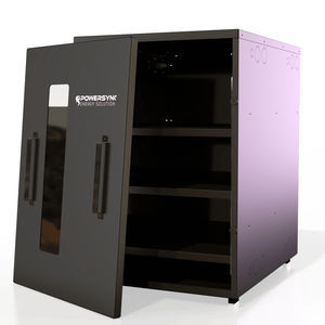 armoire électrique au sol