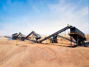 groupe de concassage et de criblage stationnaire 1