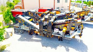 groupe de concassage et de criblage à mâchoire 1