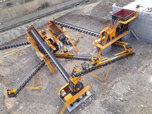 groupe de concassage et de criblage stationnaire 1
