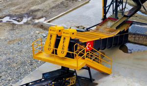 installation de lavage de sable
