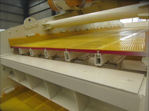 crible vibrant / pour poudres / pour pellets / de particules