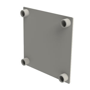 embout recouvrant pour profilés / press-fit / carré / en polyamide