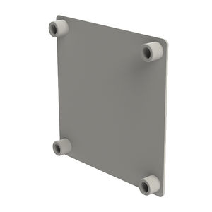 embout recouvrant pour profilés / press-fit / carré / en polyamide