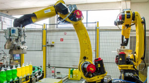 cellule robotisée de palettisation 1