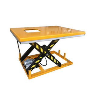 table élévatrice à ciseaux