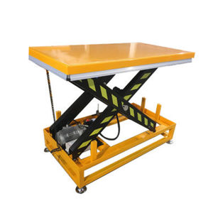 table élévatrice à ciseaux