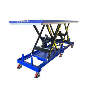 table élévatrice à ciseaux en tandem