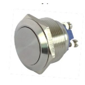 bouton poussoir en métal