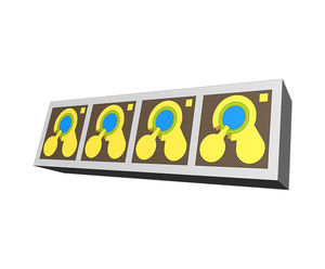 matrice de photodiodes en GaAs 1